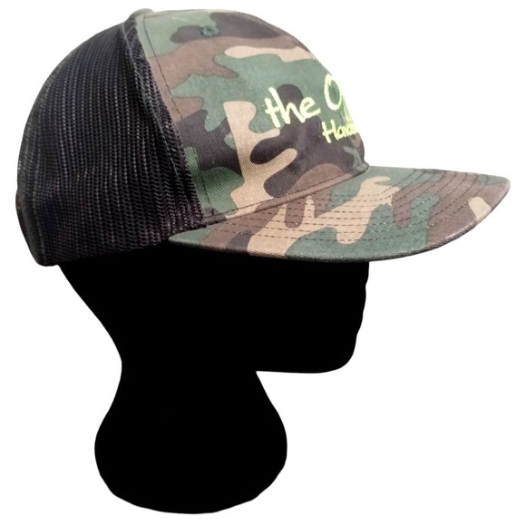The Office Bar Lake Havasu City Camo Trucker Hat Cap Made In USA - Picture 2 of 4